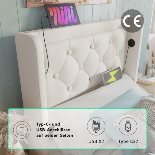 Hydraulisches Lagerbett aus PU-Material-OKWISH