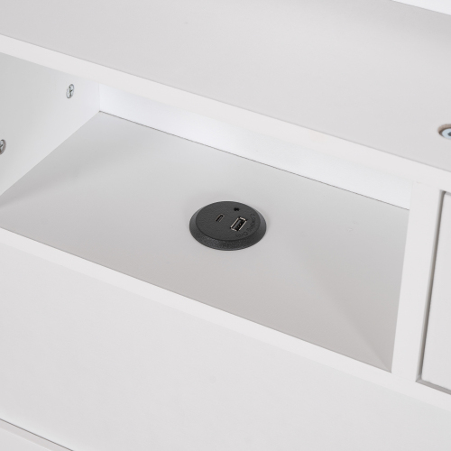 Multifunktionales großes Bett mit Stauraum-OKWISH