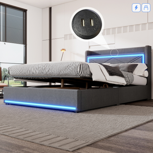 Hebbares Doppelbett-OKWISH