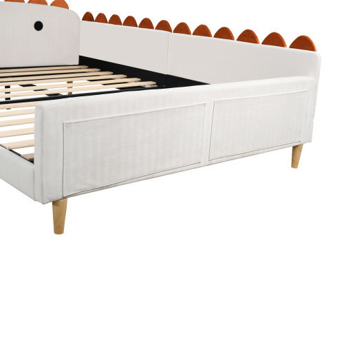 Weiches Kinderbett in Dinosaurierform-OKWISH