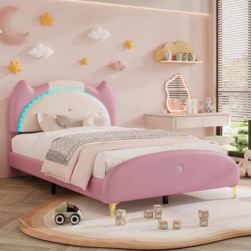 Weiches Kinderbett aus Massivholz-OKWISH