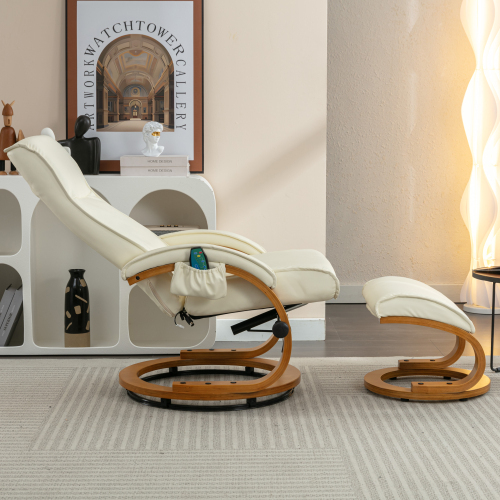 PU-gepolsterter Massage-Loungesessel-OKWISH