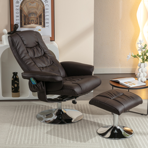 PU-gepolsterter Massage-Loungesessel-OKWISH