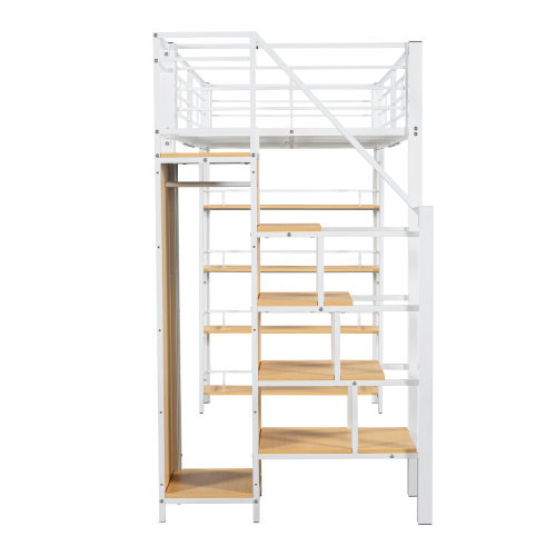 Hochbett im Zaun-Design-OKWISH