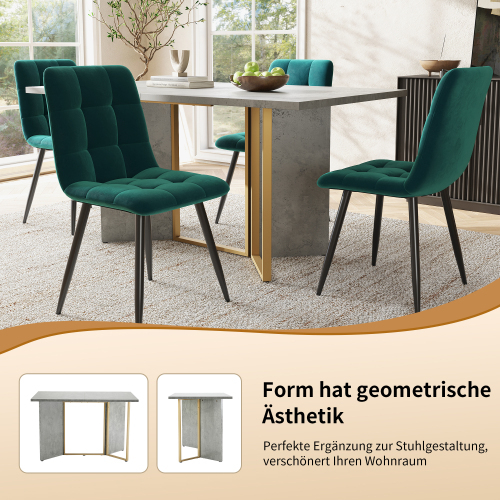 Moderner Esstisch im minimalistischen Stil-OKWISH