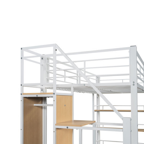 Hochbett im Zaun-Design-OKWISH