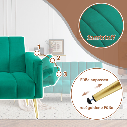 Klappbares Schlafsofa-OKWISH