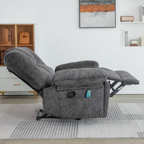 Extra breiter Massagesessel mit manueller Press- und Heizfunktion-OKWISH