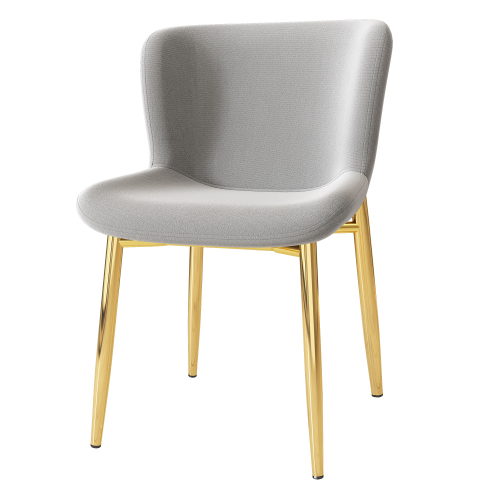 Esszimmerstuhl-Wohnzimmerset aus Samt-OKWISH