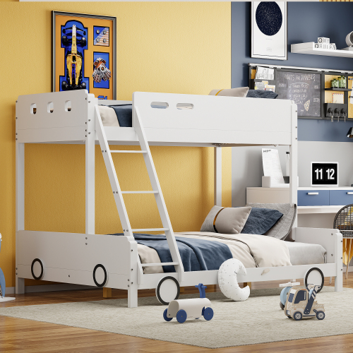 Etagenbett aus Holz für Kinder-OKWISH