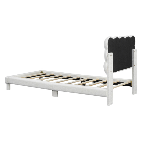 Stilvolles gepolstertes Doppelbett-OKWISH