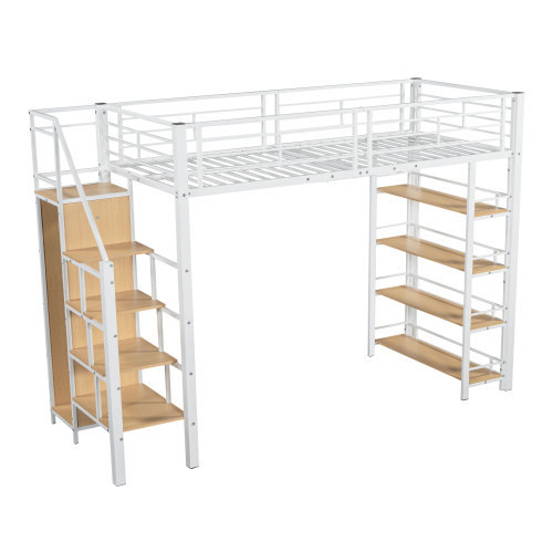 Hochbett im Zaun-Design-OKWISH