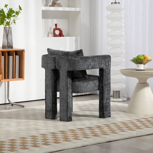 Moderner Chenille-Loungesessel-OKWISH