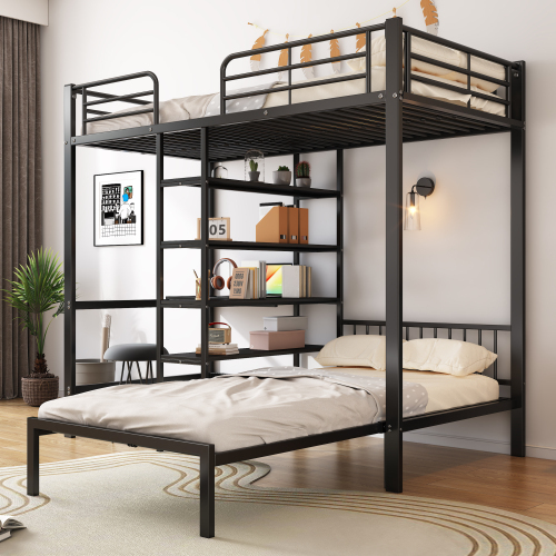 Iron bunk bed-OKWISH