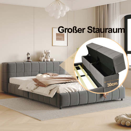 Bequemes schräges Kopfteil mit Lattenrost-OKWISH