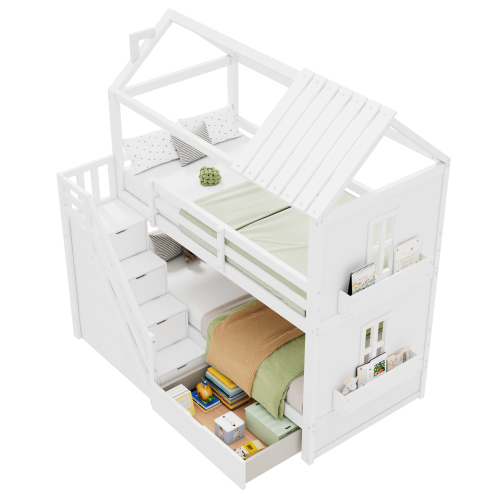 Multifunktionales Kinder-Etagenbett-OKWISH