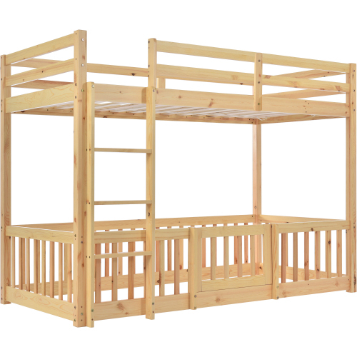 Etagenbett mit rechtwinkliger Treppe-OKWISH