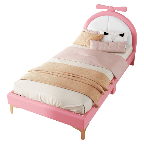 Modisches und schlichtes rosa Bett-OKWISH