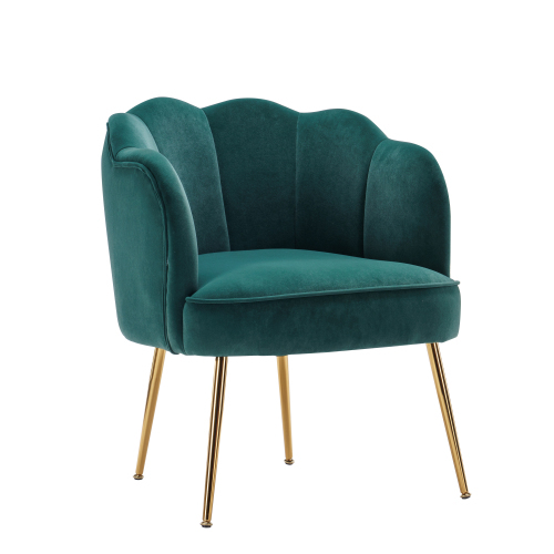 Ergonomischer Sessel aus Samtstoff-OKWISH