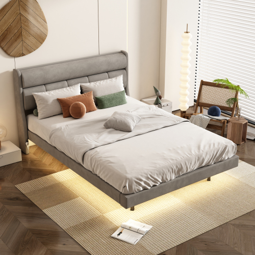 Gepolstertes, stilvolles Schwebebett-OKWISH