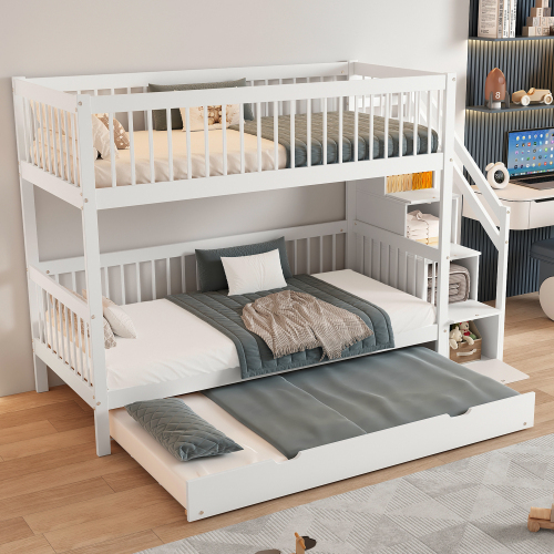 Etagenbett mit Rollbett-OKWISH