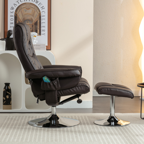 PU-gepolsterter Massage-Loungesessel-OKWISH