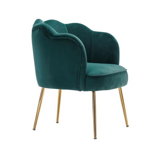 Ergonomischer Sessel aus Samtstoff-OKWISH