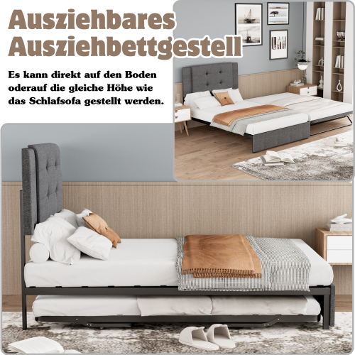 Klappbares Daybed-Doppelbett-OKWISH