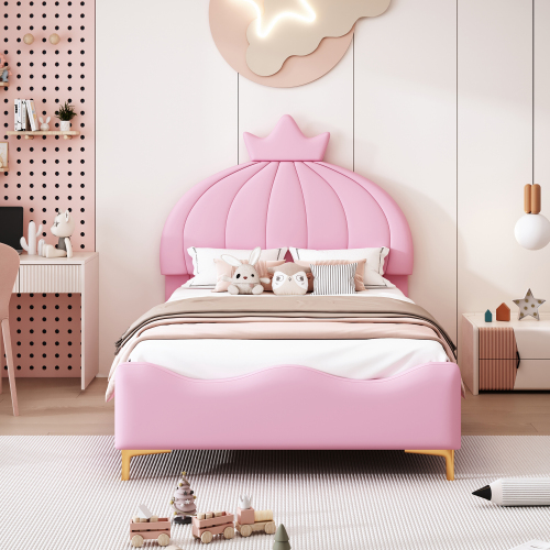 Polsterbett mit Kronenform-OKWISH