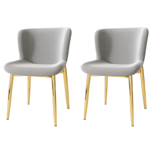 Esszimmerstuhl-Wohnzimmerset aus Samt-OKWISH