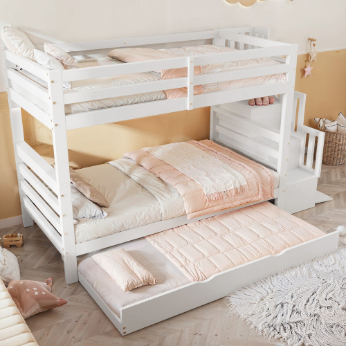 Etagenbett mit Ausziehbett-OKWISH