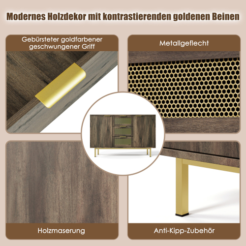 Multifunktionales Retro-Sideboard-OKWISH