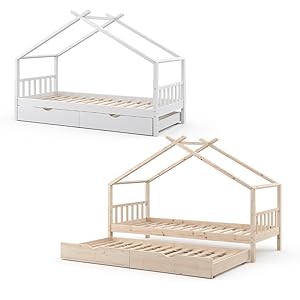 Design Kinderbett mit Schubladen