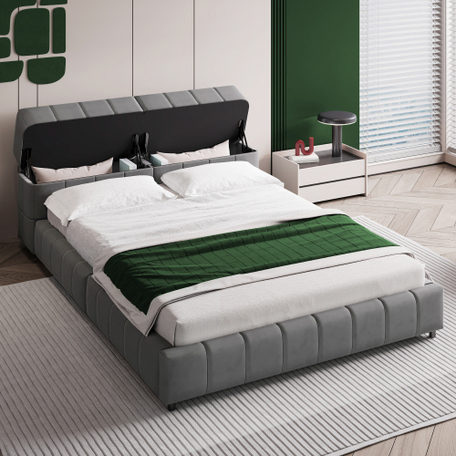 Bequemes schräges Kopfteil mit Lattenrost-OKWISH