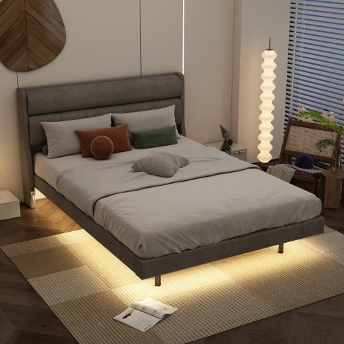 Gepolstertes, stilvolles Schwebebett-OKWISH