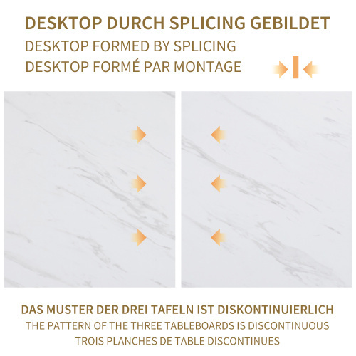 Moderner Esstisch aus Marmor-OKWISH