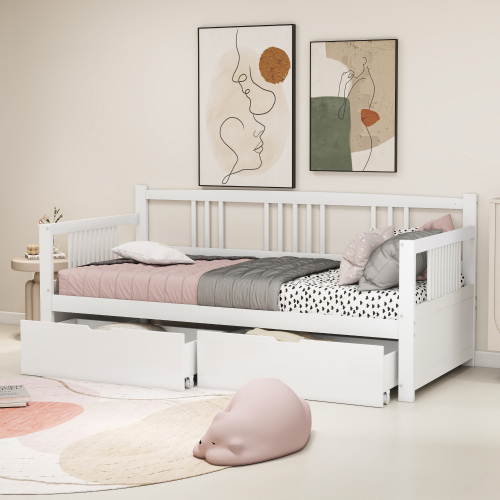 Schlafsofa mit Massivholzrahmen-OKWISH