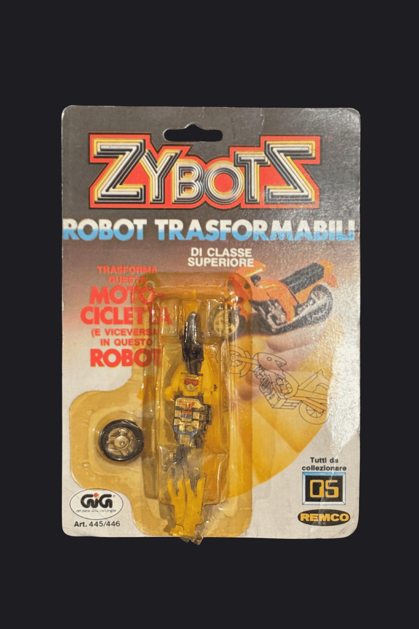 REMCO Zybots (1984)  "Robot Trasformabili" Motorcycle