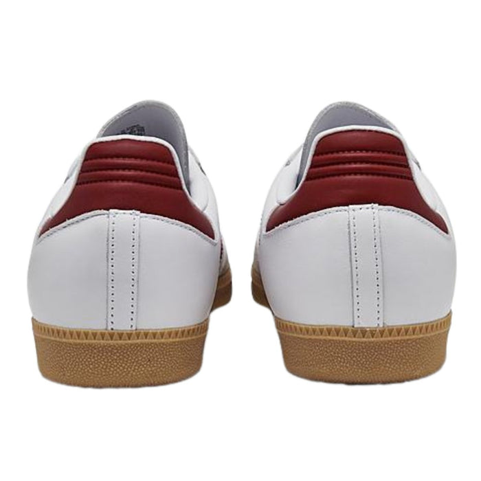 adittgdas Men's Samba OG White/Collegiate Burgundy/Gum
