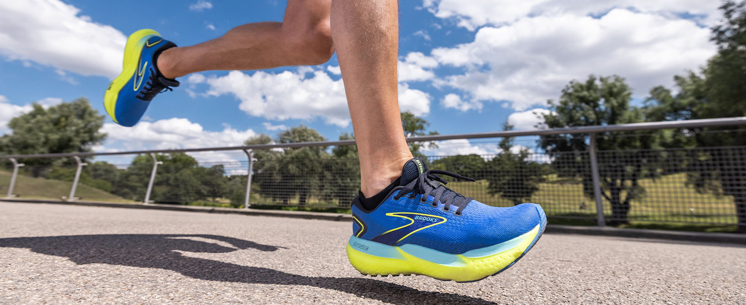 Brooks Men's Glycerin 21 Neutral Running Shoe - Blue Opal/Black/Nasturtium - 7 Medium : Amazon.ca: Clothing, Shoes & Accessories