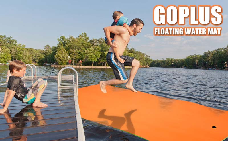 Eletriclife 12 x 6 Feet 3 Layer Floating Water Pad