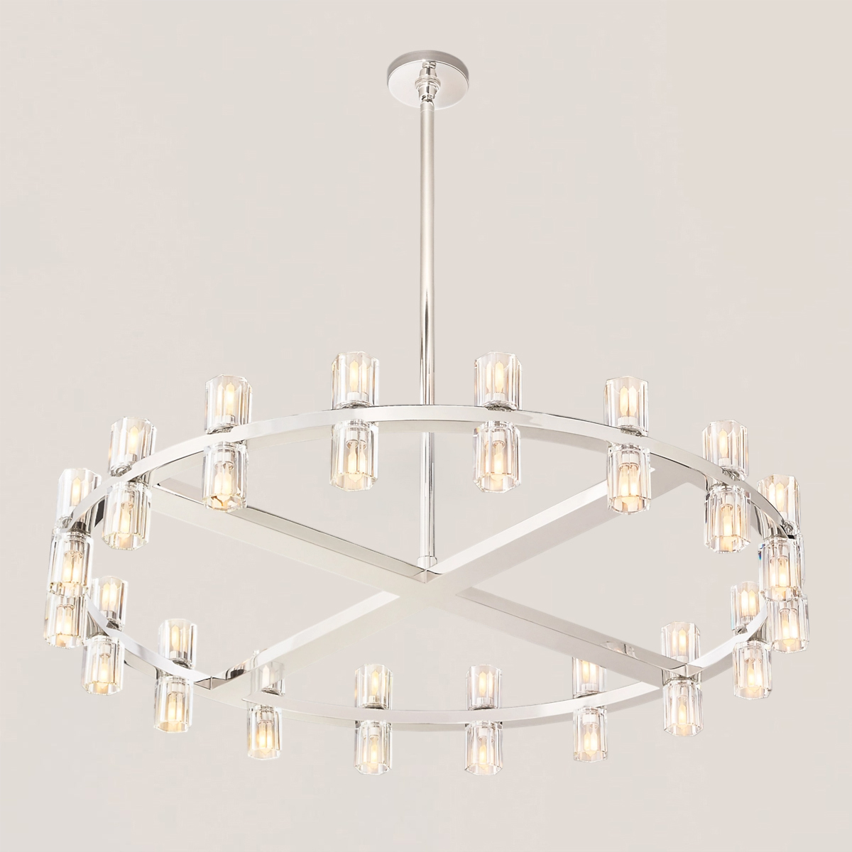 ARCACHON LED ROUND CHANDELIER 36"