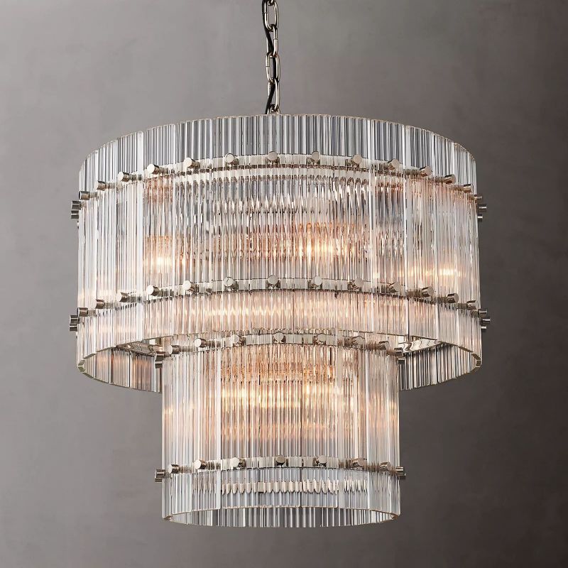 SAN MARCO TWO-TIER ROUND CHANDELIER 22"