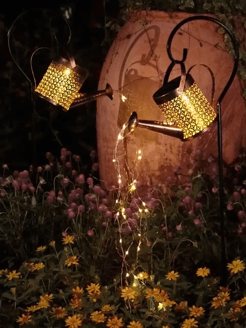 🔥Last Day 70% OFF- 💦Solar Waterfall Lights💐