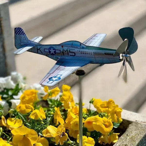 💥LAST DAY 70% OFF💥 - Airplane Wind Spinner Aircraft Pinwheel