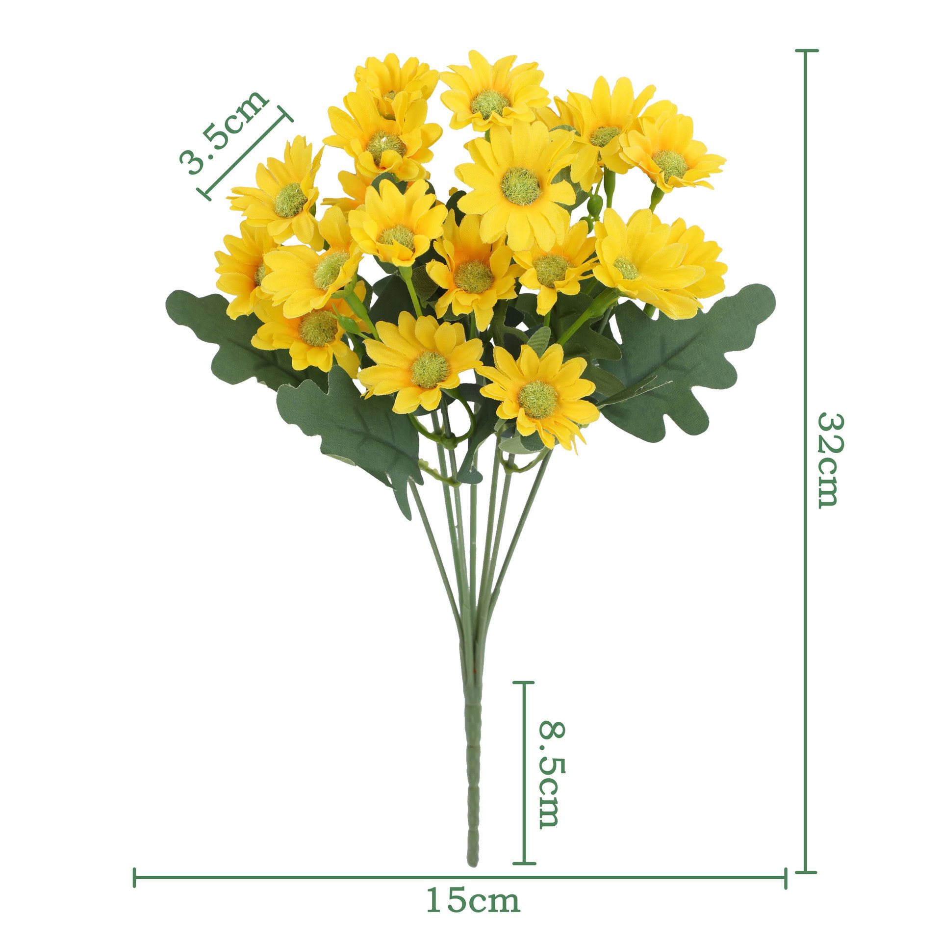 🏆Flash Sale⚡Artificial Outdoor Sunset Mums Flowers - UV resistant, Waterproof, Windproof