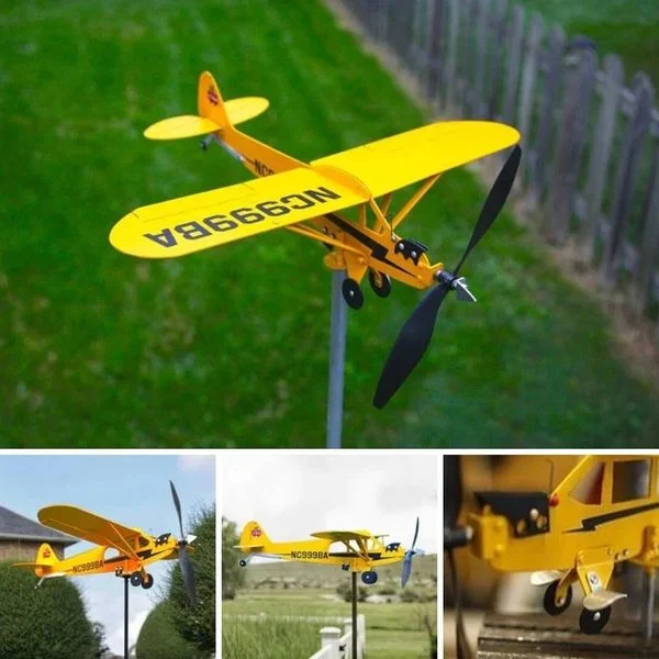 💥LAST DAY 70% OFF💥 - Airplane Wind Spinner Aircraft Pinwheel