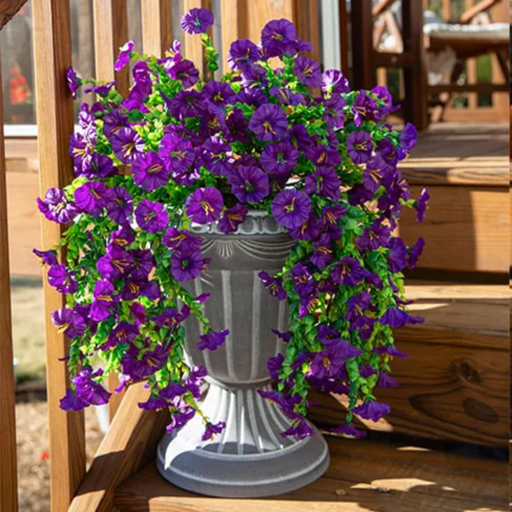 🌺This Week's Special Price $19.99🌺UV Resistant Lifelike Artificial Petunias