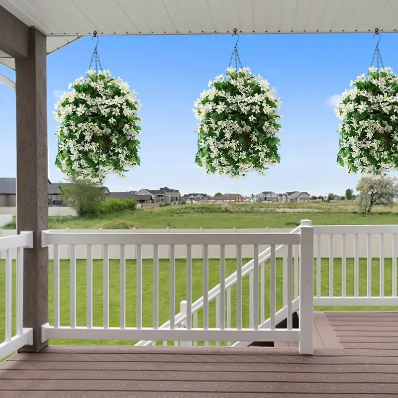 🌺This Week's Special Price $19.99🌺UV Resistant Lifelike Artificial Petunias