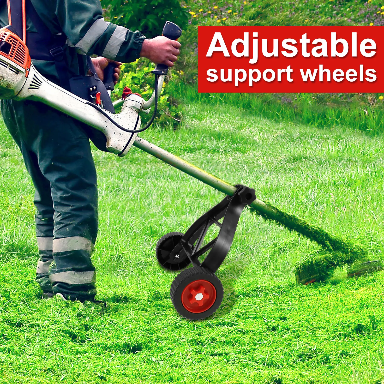 Portable Lawn Mower Wheel Set
